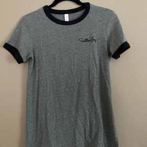 ScatterJoy super soft grey tee